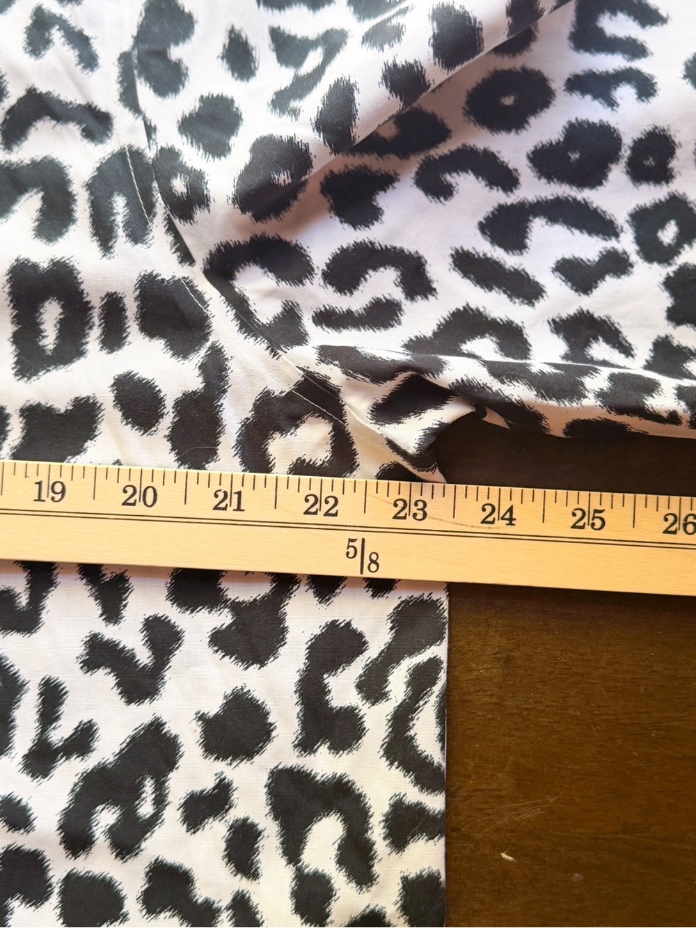 Chico’s Leopard Print 100% Cotton Button-Front Shirt Size 3/XL - Picture 4 of 7